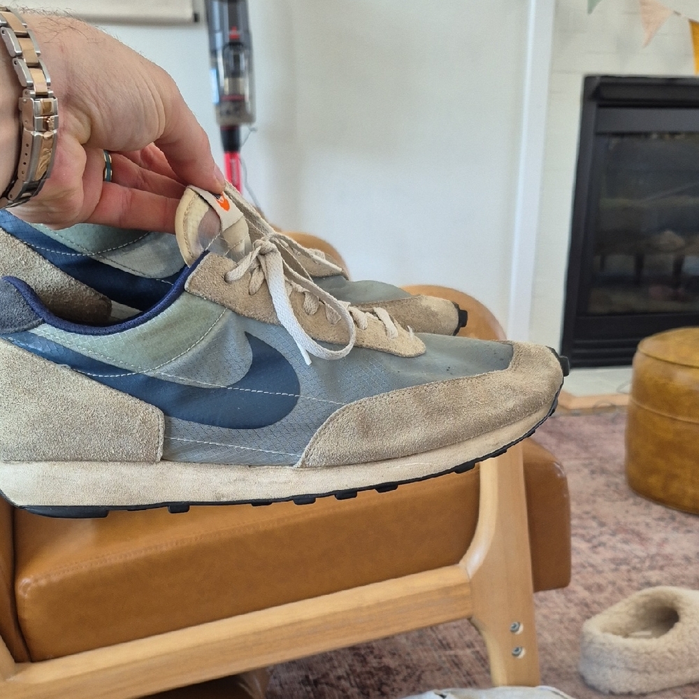 Nike Blue and Tan "Waffle"  Sneakers for Men